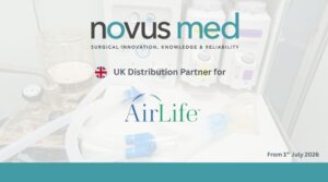 We are delighted to announce that the UK commercial team from AirLife has joined novus med